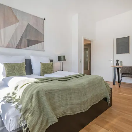 דירה Liteliving Zentrum - 115qm Business-apartment Nahe Messe Duesseldorf Mit 2 Schlafzimmern & Arbeitsplaetzen קרפלד